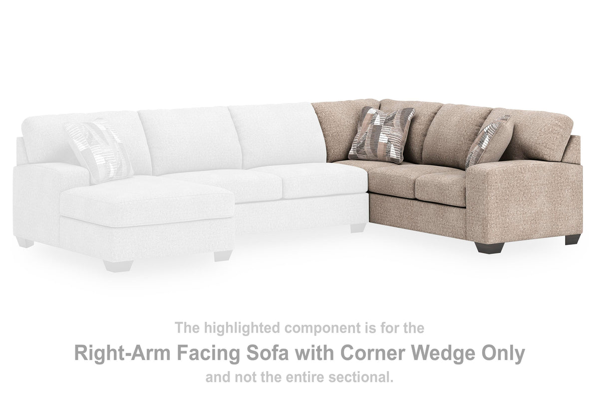 Newellen Sleeper Sectional with Chaise - Jack’s Furniture and More (Laredo, TX)