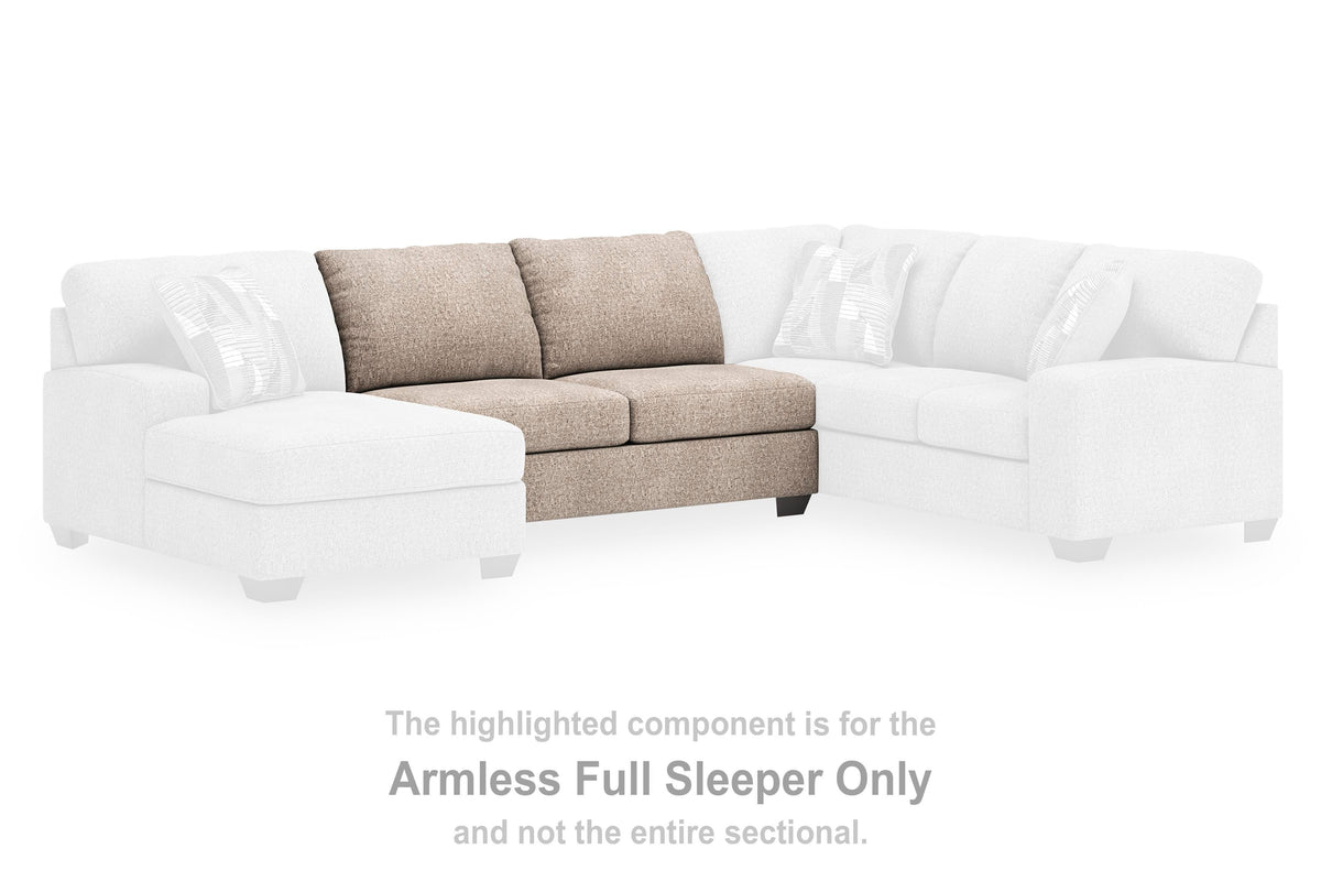Newellen Sleeper Sectional with Chaise - Jack’s Furniture and More (Laredo, TX)