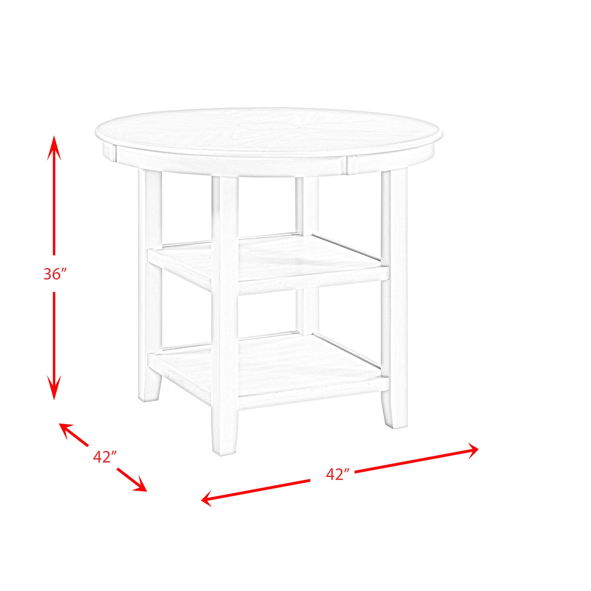 Amherst Table w/Wood Leg