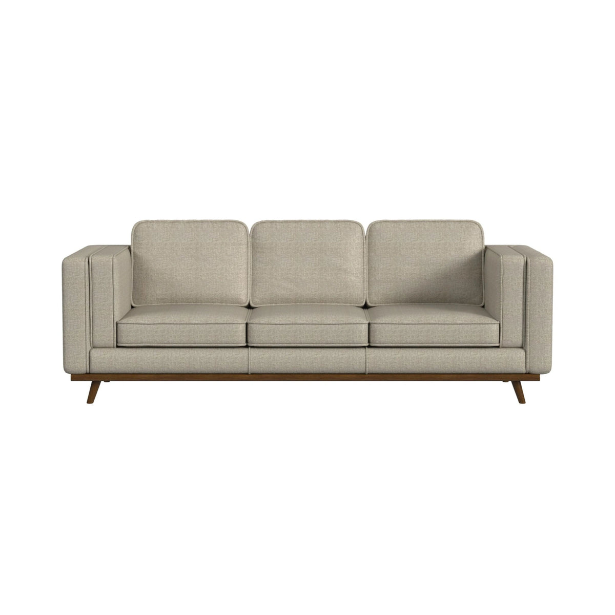 Venus Sofa with Cherry Finished Wooden Front