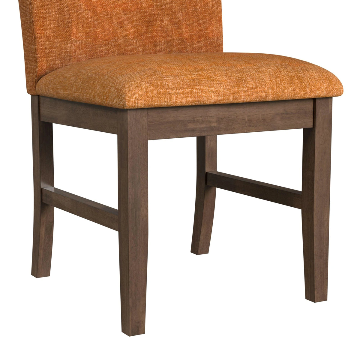 Santa Barbara Dining Side Chair with Fabric in Walnut (2 Per Carton)