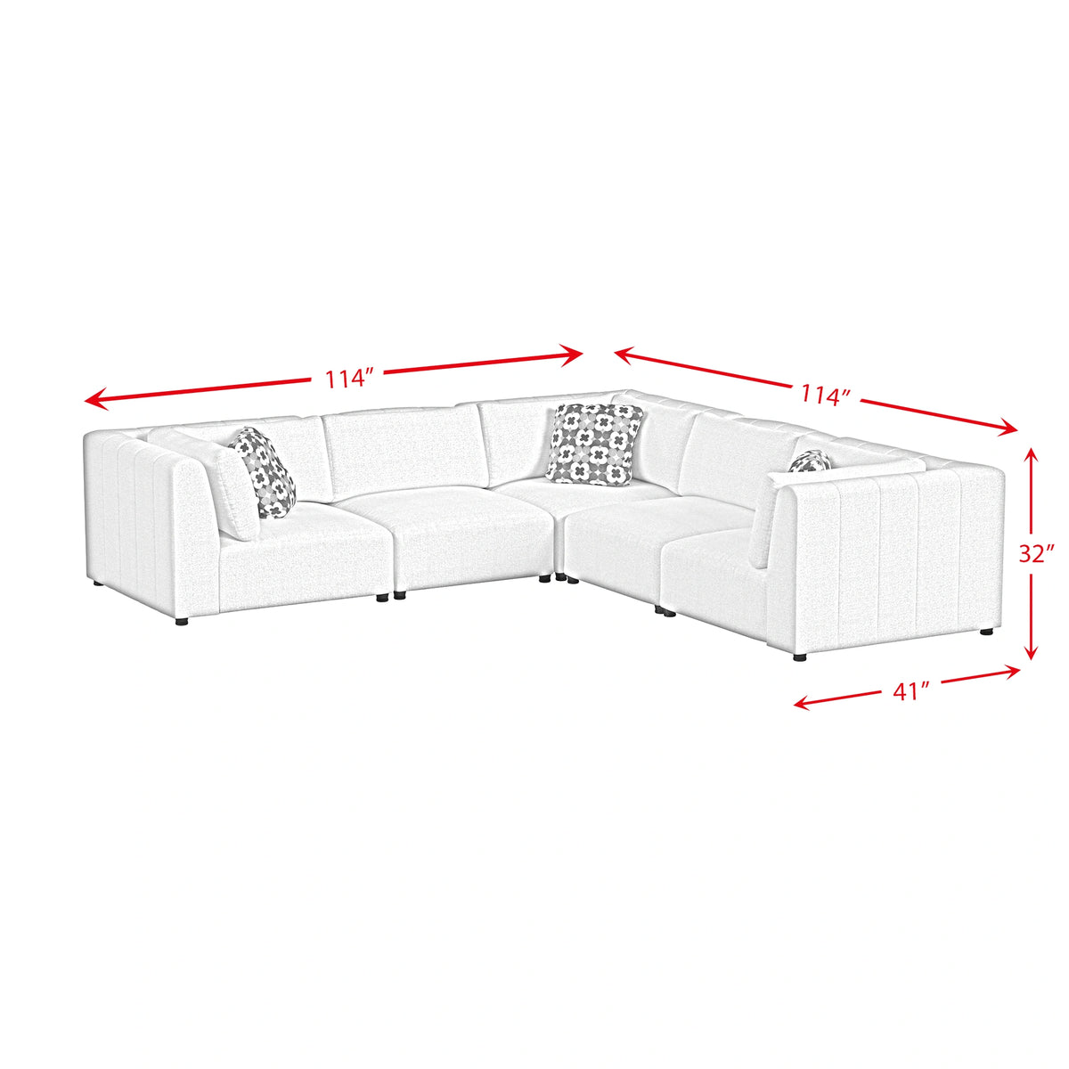 Zandara Modular Set in Olefin Beige