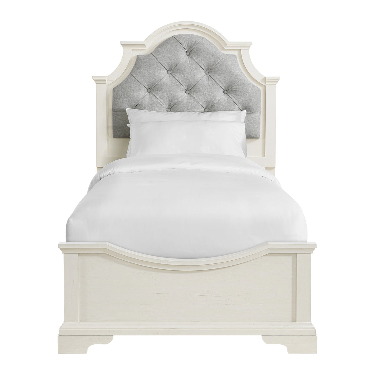 Eastwood Youth UPH Bed in Off-White