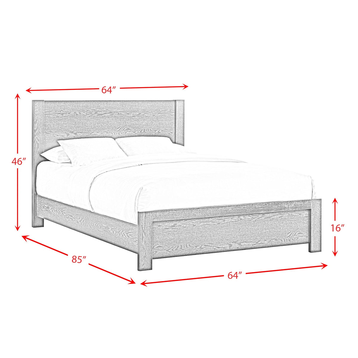 South Bend Bedroom Set in Black