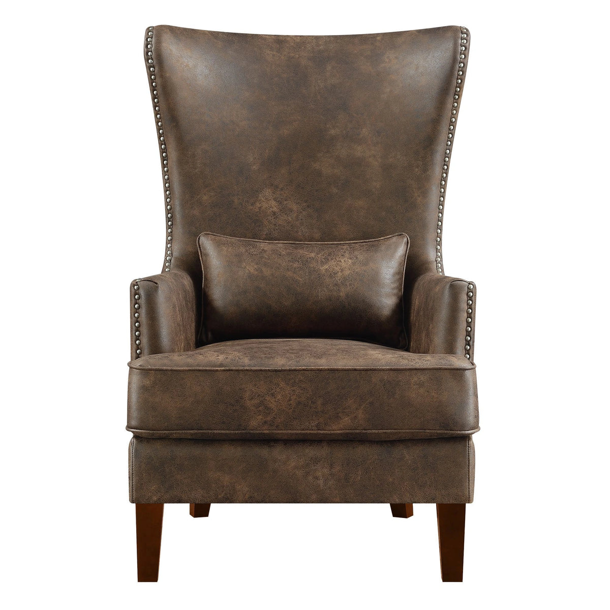 Kori (724) Chair w/Chrome Nails In Sierra Toffee