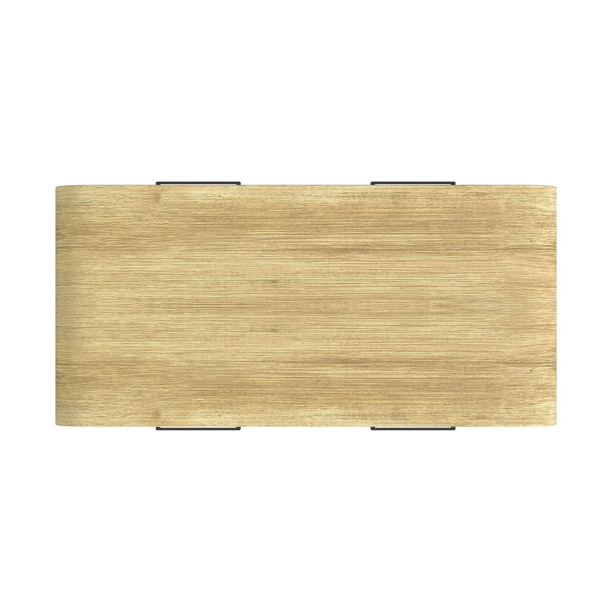 Ridgemont Coffee Table with Casters/Push Through Drawer in Natural