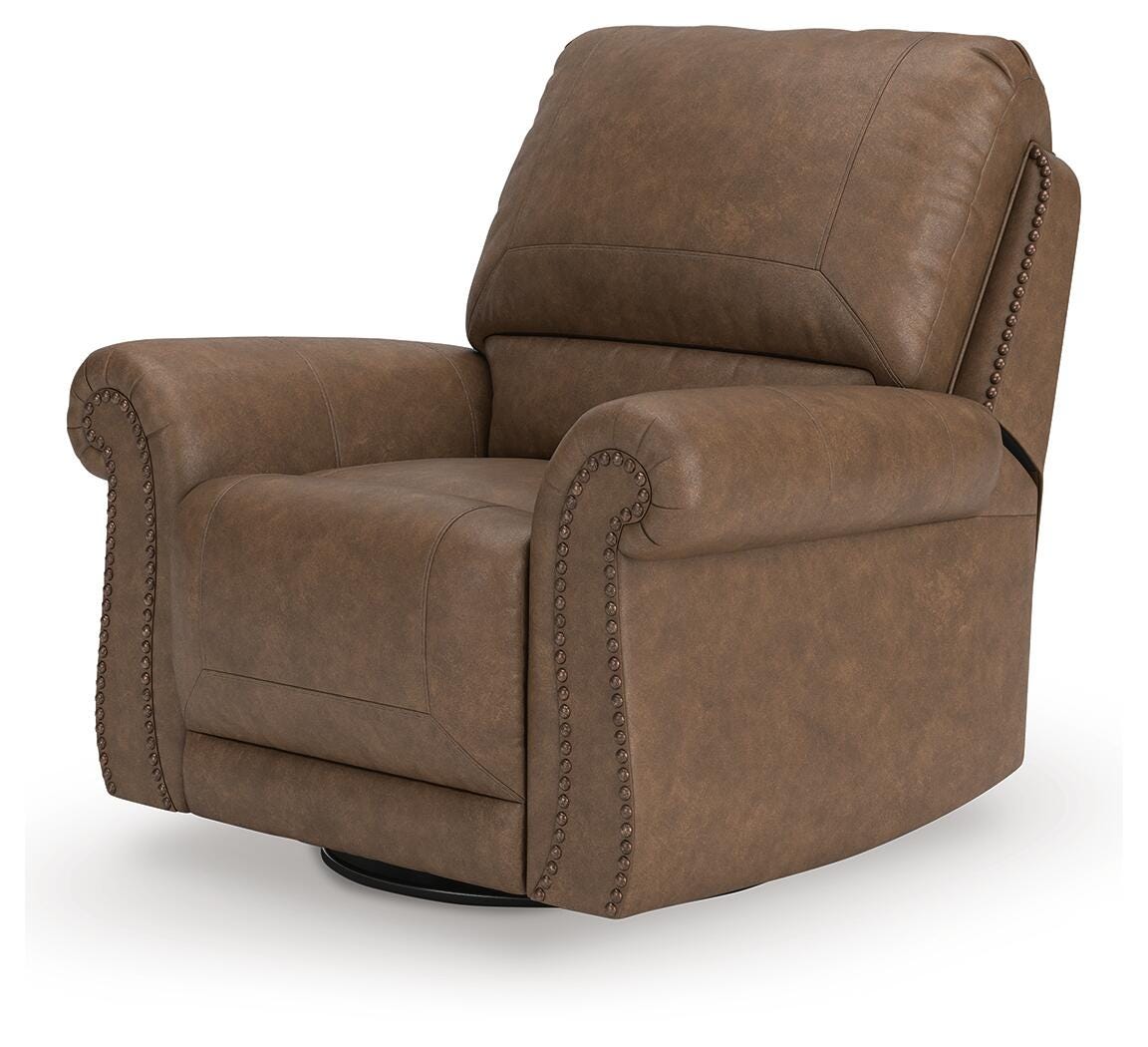 Chasemore Swivel Glider Recliner - Jack’s Furniture and More (Laredo, TX)