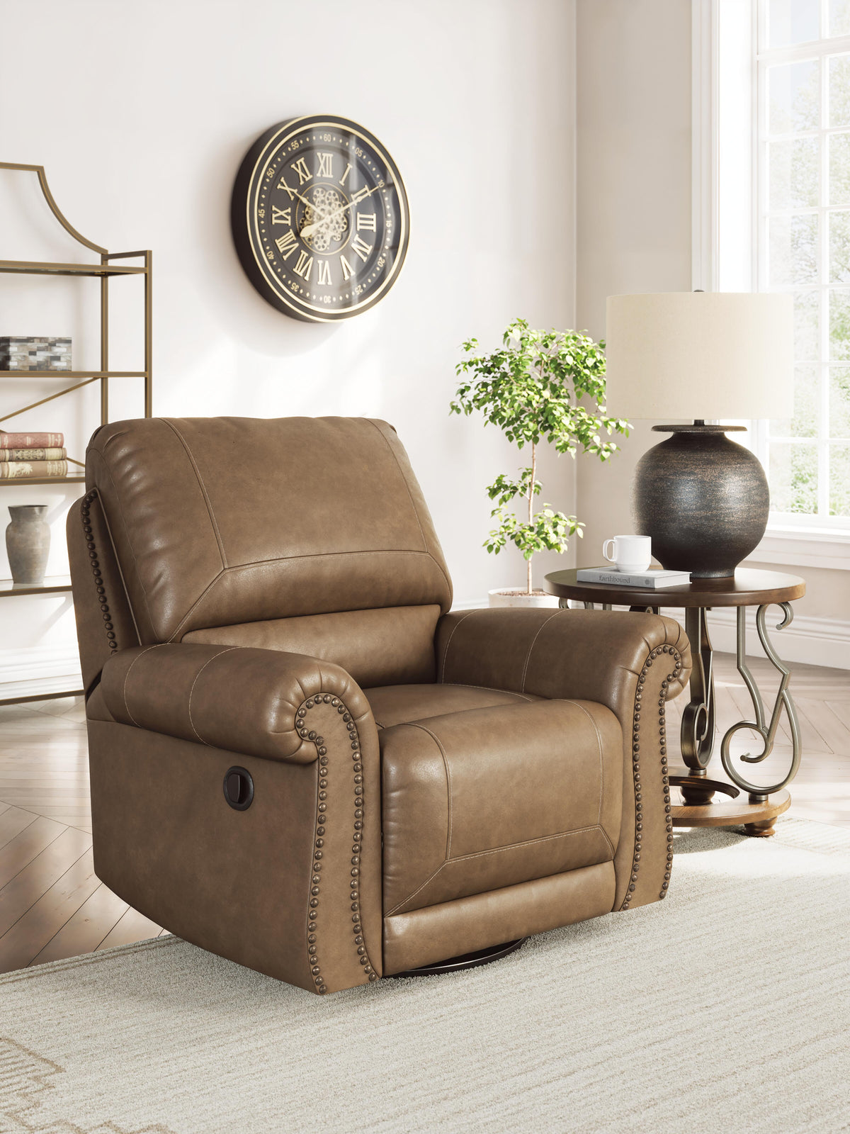 Chasemore Swivel Glider Recliner - Jack’s Furniture and More (Laredo, TX)