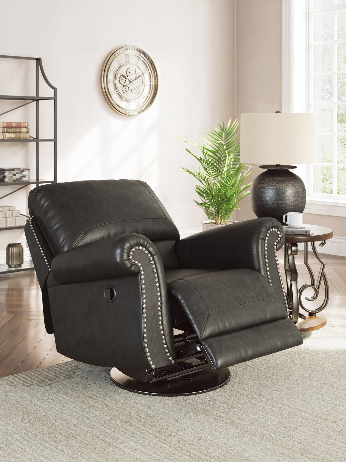 Chasemore Swivel Glider Recliner - Jack’s Furniture and More (Laredo, TX)