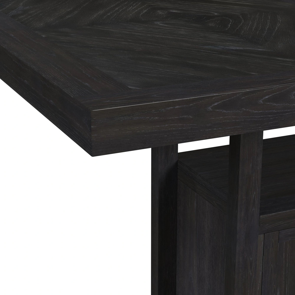 Transcend Dining Set in Charcoal