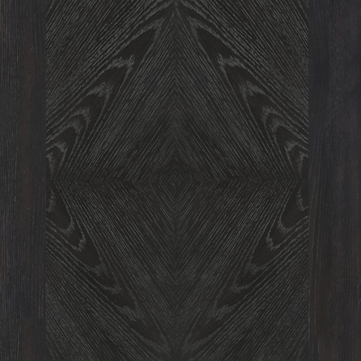 Transcend Bench with Light Grey Fabric in Charcoal