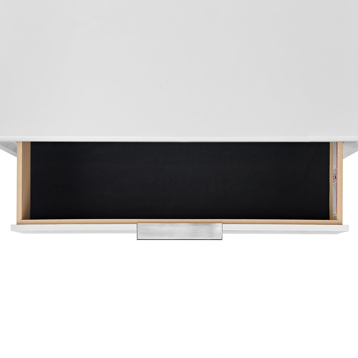 Denmark 5-Drawer Chest in White