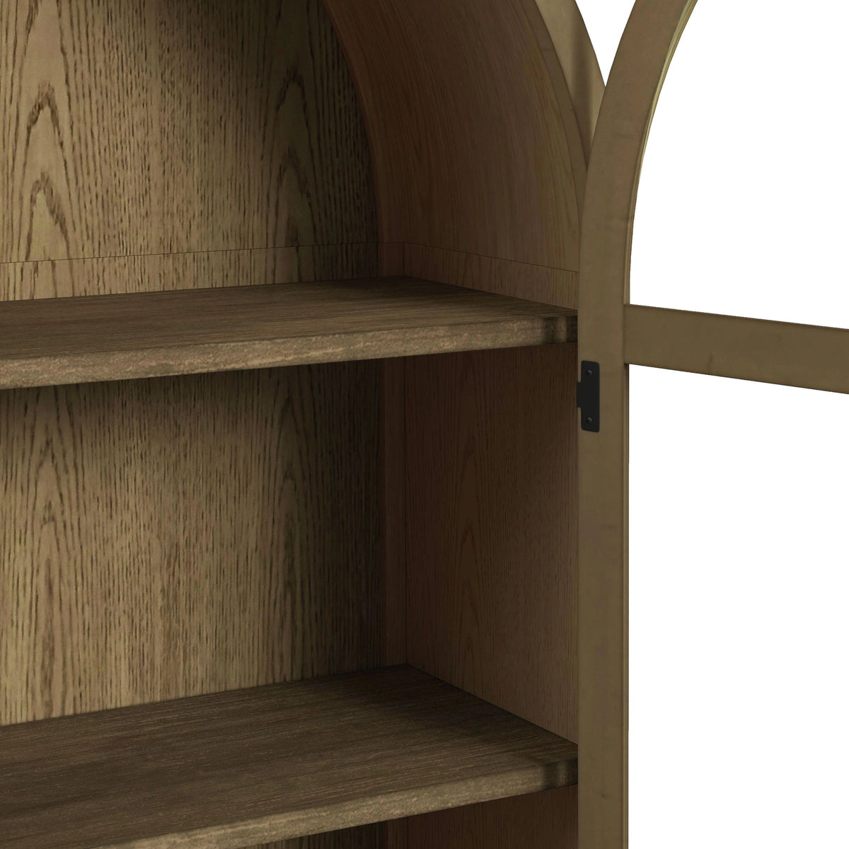 Orion Bookcase in Weathered Oak