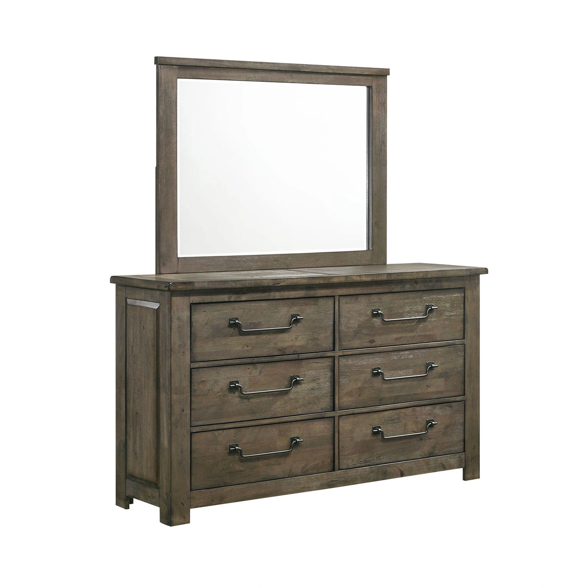 Maverick Dresser & Mirror Grey