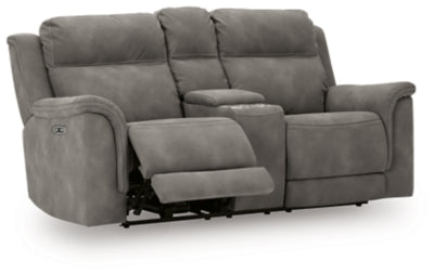 Next-Gen DuraPella Power Reclining Loveseat with Console - Jack’s Furniture and More (Laredo, TX)