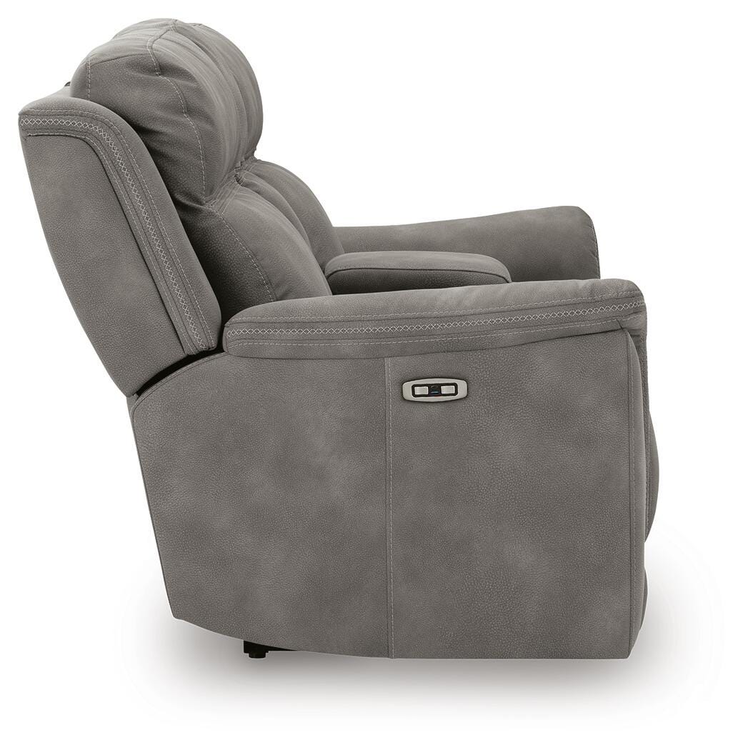Next-Gen DuraPella Power Reclining Loveseat with Console - Jack’s Furniture and More (Laredo, TX)