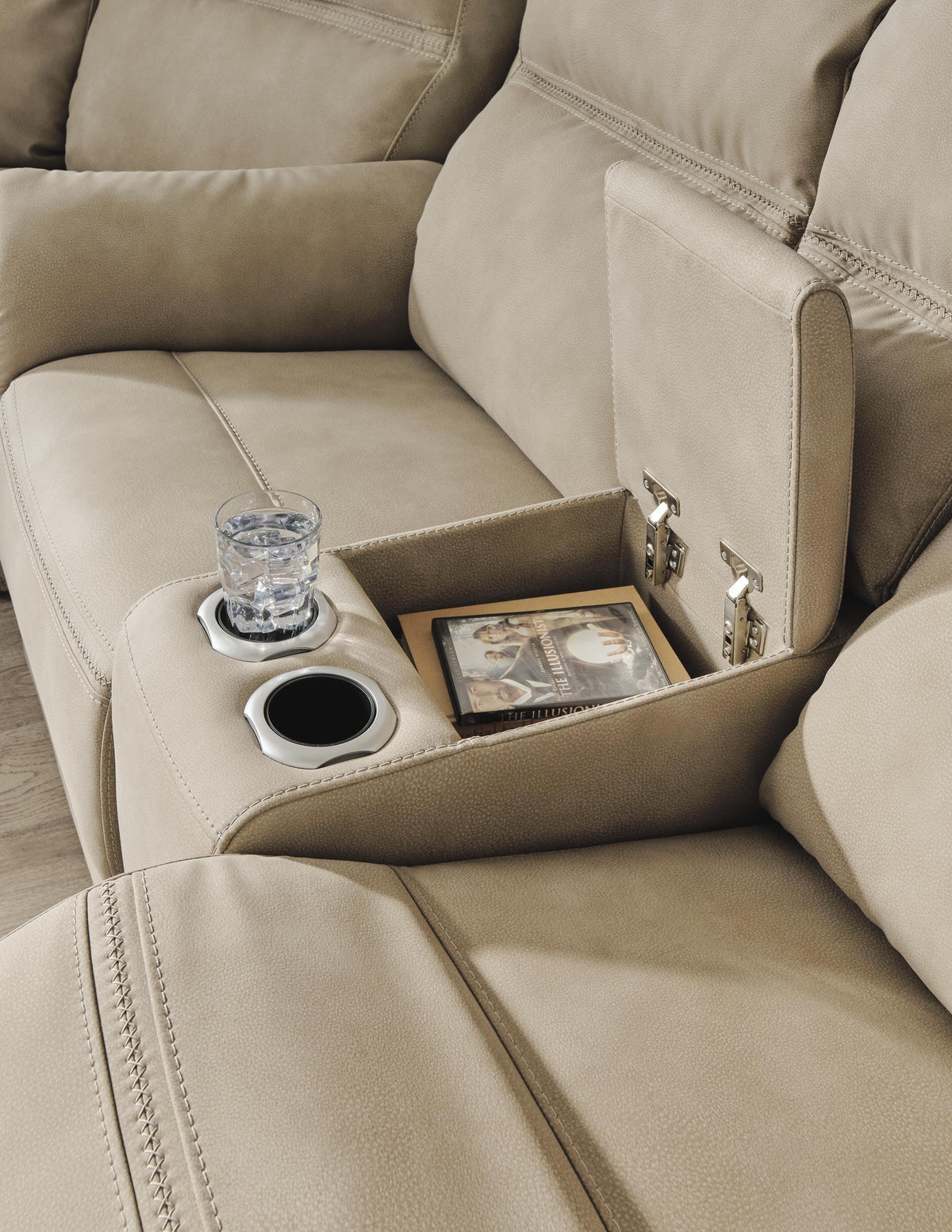 Next-Gen DuraPella Power Reclining Loveseat with Console - Jack’s Furniture and More (Laredo, TX)