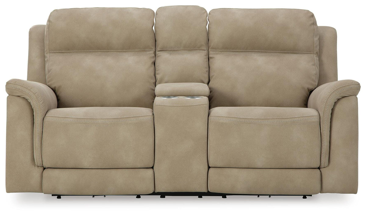 Next-Gen DuraPella Power Reclining Loveseat with Console - Jack’s Furniture and More (Laredo, TX)