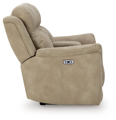 Next-Gen DuraPella Power Reclining Loveseat with Console - Jack’s Furniture and More (Laredo, TX)