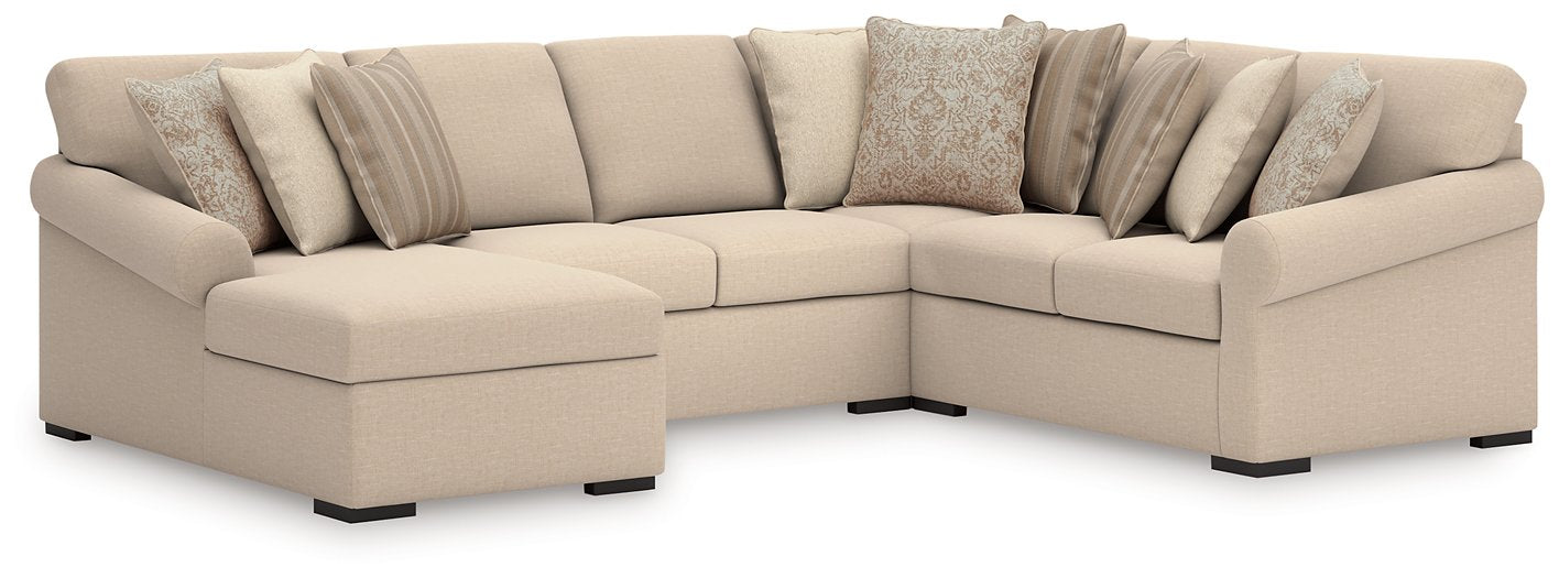 LadyMae Sectional with Chaise - Jack’s Furniture and More (Laredo, TX)