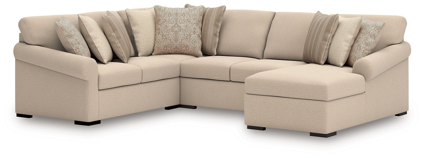 LadyMae Sectional with Chaise - Jack’s Furniture and More (Laredo, TX)