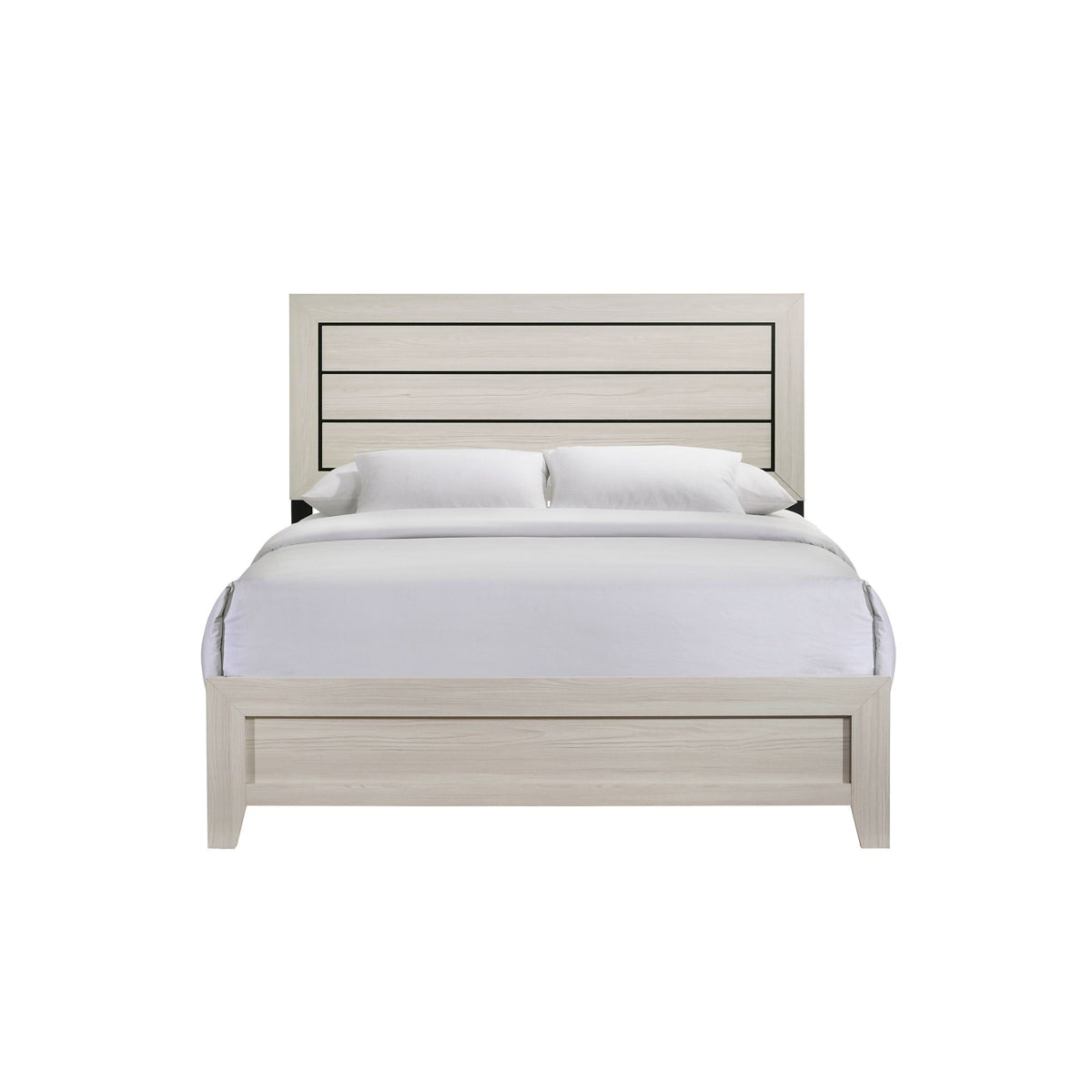Makayla Queen Panel Bed in Natural - Jack’s Furniture and More (Laredo, TX)