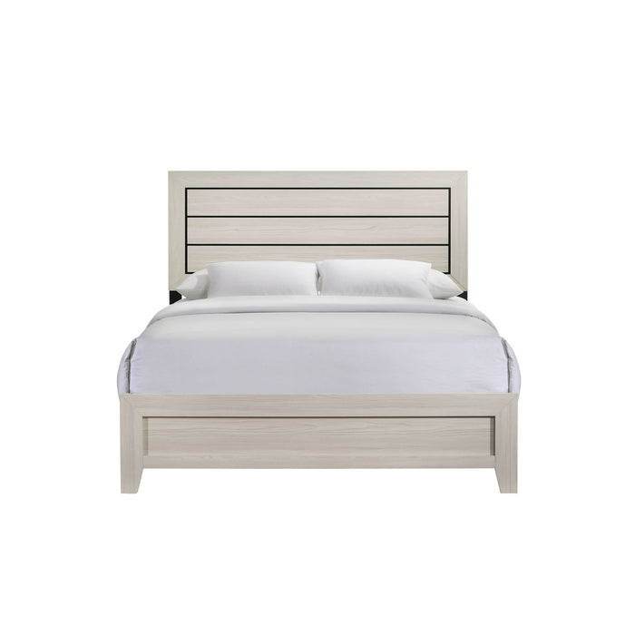 Makayla King Panel Bed in Natural - Jack’s Furniture and More (Laredo, TX)