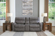 Next-Gen DuraPella Power Reclining Sectional Loveseat with Console - Jack’s Furniture and More (Laredo, TX)