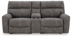 Next-Gen DuraPella Power Reclining Sectional Loveseat with Console - Jack’s Furniture and More (Laredo, TX)
