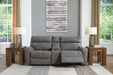 Next-Gen DuraPella Power Reclining Sectional Loveseat with Console - Jack’s Furniture and More (Laredo, TX)