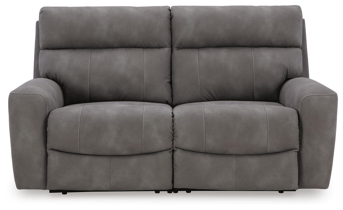 Next-Gen DuraPella Power Reclining Sectional Loveseat - Jack’s Furniture and More (Laredo, TX)