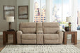 Next-Gen DuraPella Power Reclining Sectional Loveseat with Console - Jack’s Furniture and More (Laredo, TX)