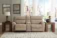 Next-Gen DuraPella Power Reclining Sectional Loveseat with Console - Jack’s Furniture and More (Laredo, TX)