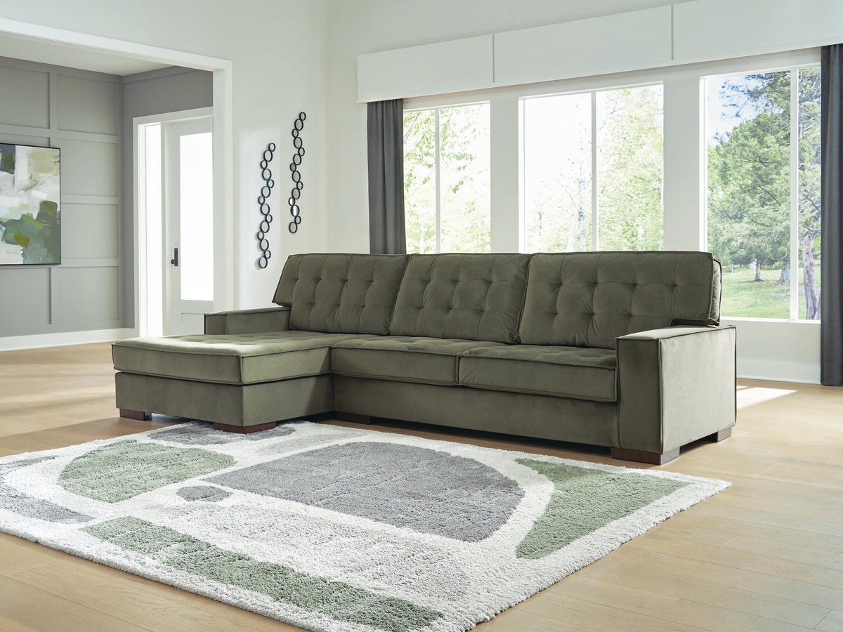 Caspian-Town Sectional with Chaise - Jack’s Furniture and More (Laredo, TX)