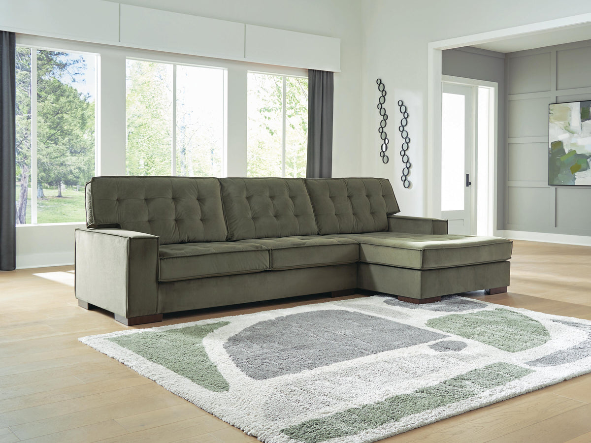 Caspian-Town Sectional with Chaise - Jack’s Furniture and More (Laredo, TX)