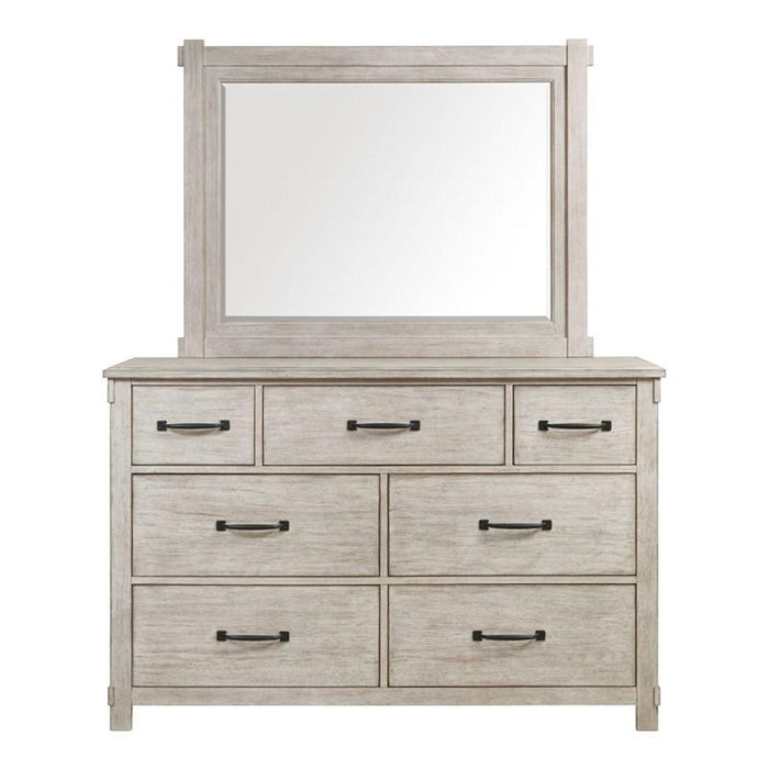 Scott Mirror in White - Jack’s Furniture and More (Laredo, TX)