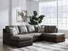 Castille Way Sleeper Sectional with Chaise - Jack’s Furniture and More (Laredo, TX)