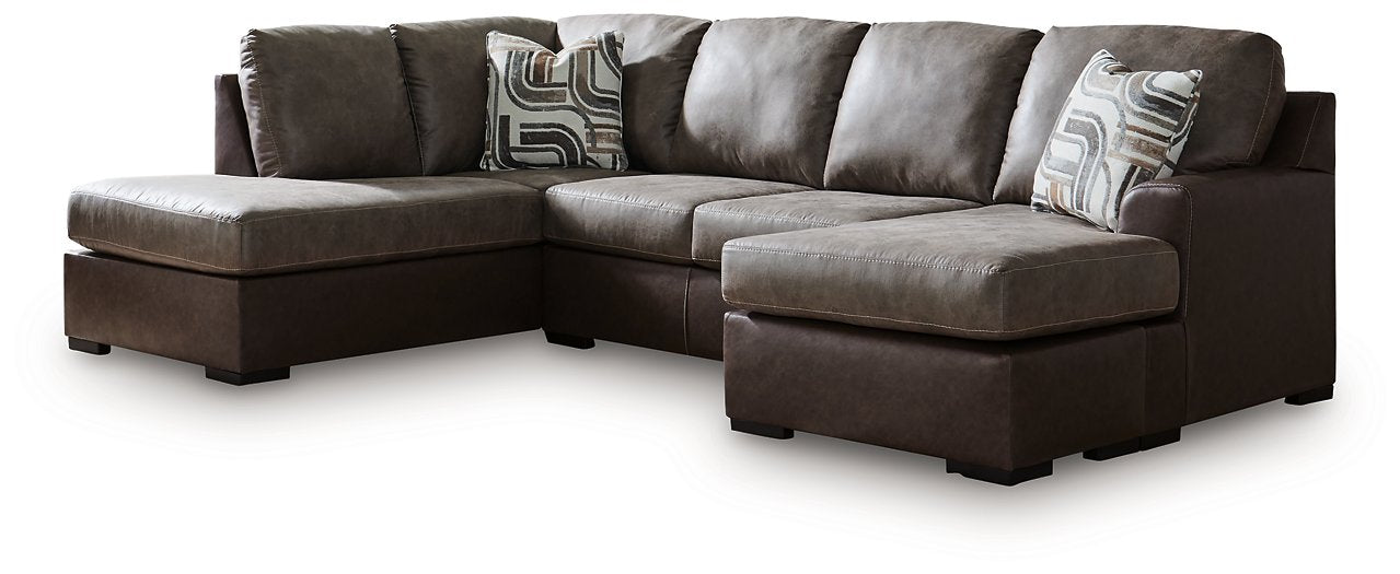 Castille Way Sleeper Sectional with Chaise - Jack’s Furniture and More (Laredo, TX)