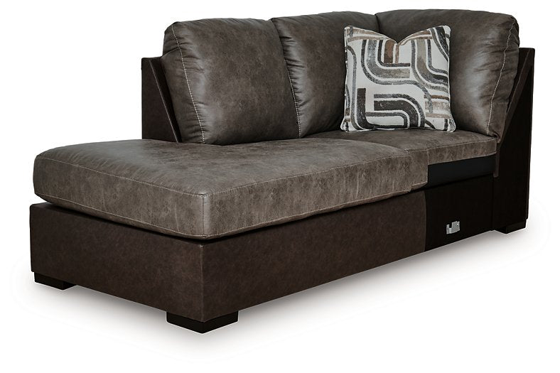 Castille Way Sleeper Sectional with Chaise - Jack’s Furniture and More (Laredo, TX)