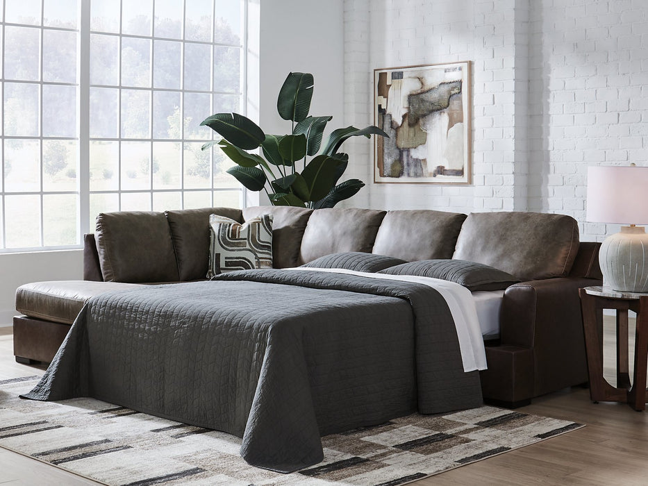 Castille Way Sleeper Sectional with Chaise - Jack’s Furniture and More (Laredo, TX)
