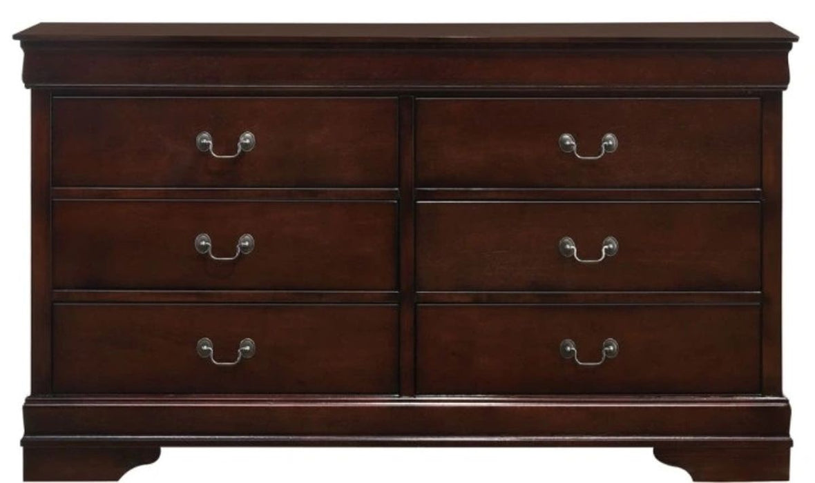 Louis Philippe Dresser in Cherry - Jack’s Furniture and More (Laredo, TX)