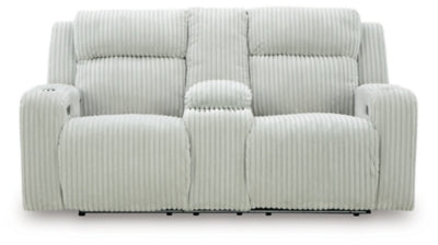 Forest Lake Power Reclining Loveseat with Console - Jack’s Furniture and More (Laredo, TX)