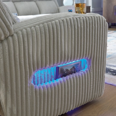 Forest Lake Power Reclining Loveseat with Console - Jack’s Furniture and More (Laredo, TX)