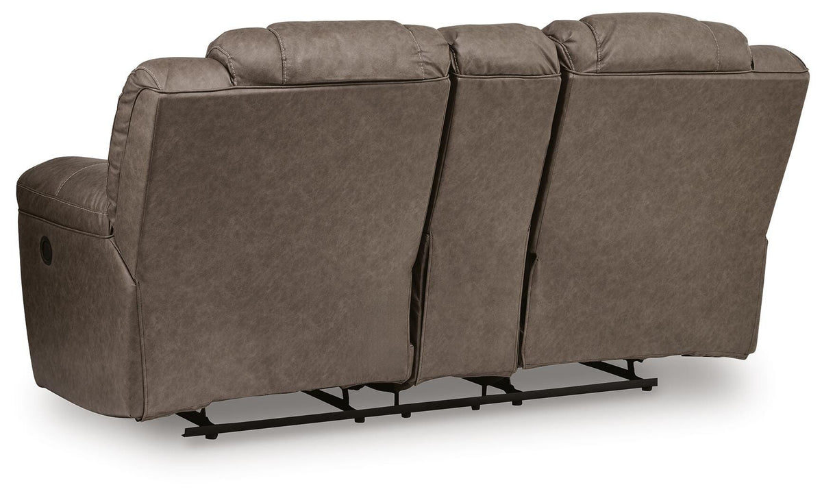 Lowilla Reclining Loveseat with Console - Jack’s Furniture and More (Laredo, TX)