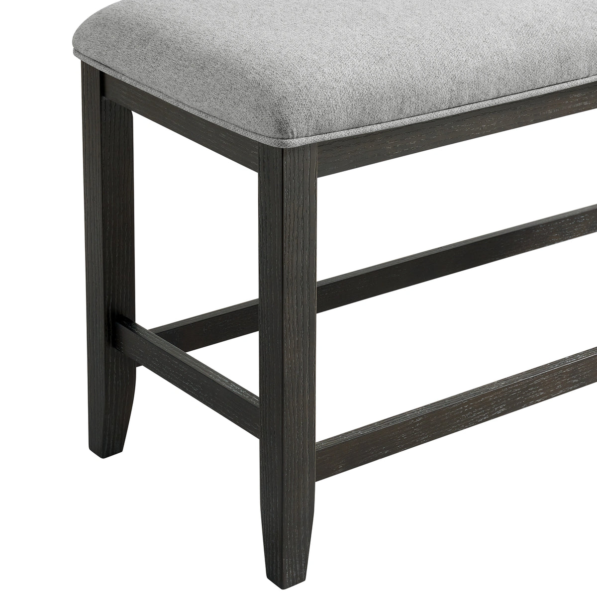 Elodie Counter Height Dining Set in Charcoal
