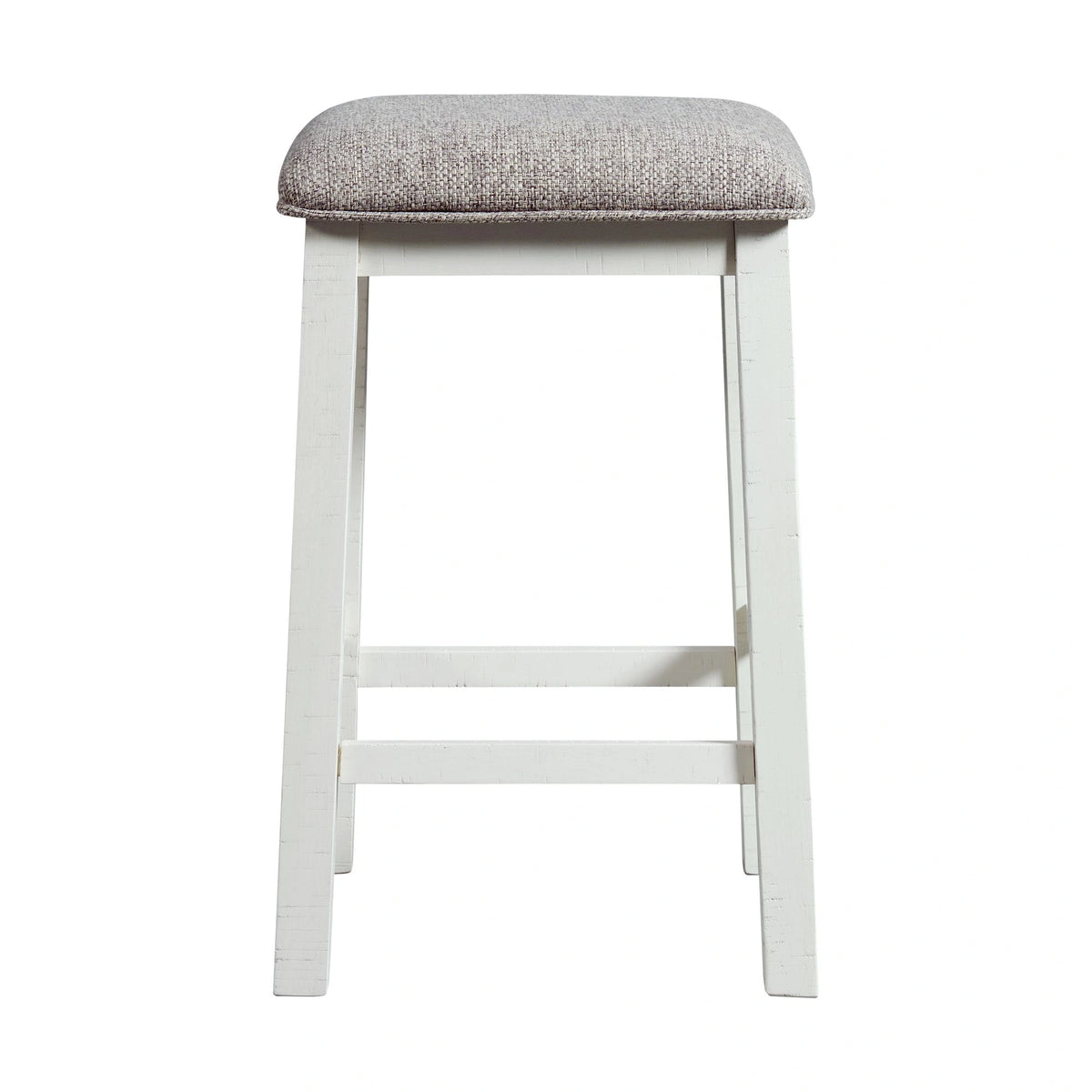 Stone Occasional Bar Table Single Pack in White (Table + Three Stools)