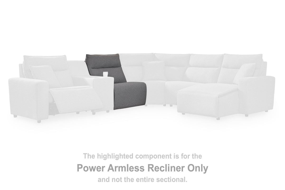 Modmax II Power Reclining Sectional with Audio Consoles - Jack’s Furniture and More (Laredo, TX)