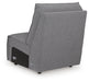 Modmax Reclining Sectional with Audio Console - Jack’s Furniture and More (Laredo, TX)