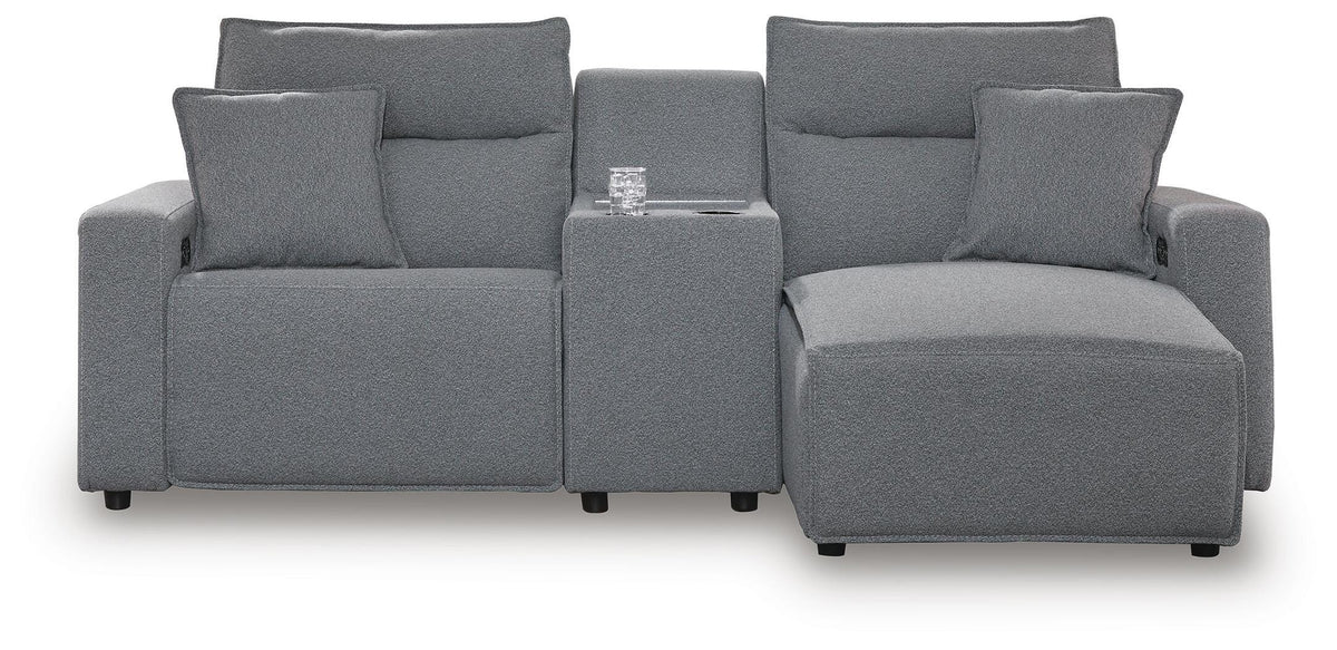 Modmax II Power Reclining Sectional with Chaise and Console