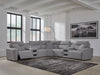 Modmax II Power Reclining Sectional with Audio Consoles - Jack’s Furniture and More (Laredo, TX)